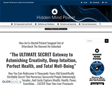 Tablet Screenshot of hiddenmindpower.com